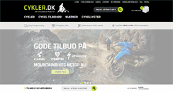 Desktop Screenshot of cykler.dk